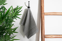 MOTİF DESEN BORDÜRLÜ HAVLU 30X50cm YEŞİL - SERİSONU HAVLU BORNOZ