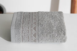MOTİF DESEN BORDÜRLÜ HAVLU 30X50cm YEŞİL - 2