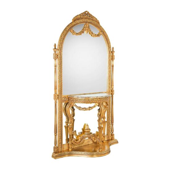 MR01 AYNALI TIRNAK VARAKLI 134x50x220cm 611MFF - 1