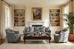 CHATEAU MUSHROOM TEKLİ KOLTUK GRİ 93x89x86cm 45/A376C/0-6789C-476 476 RUSSET - 3