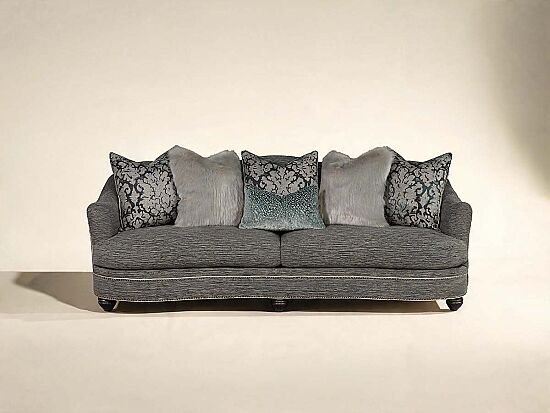 CHATEAU MUSHROOM ÜÇLÜ KOLTUK GRİ 110x243x93cm 45/A376S/0-6789A-476 476 RUSSET - 1