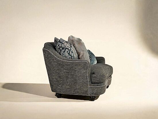 CHATEAU MUSHROOM ÜÇLÜ KOLTUK GRİ 110x243x93cm 45/A376S/0-6789A-476 476 RUSSET - 3