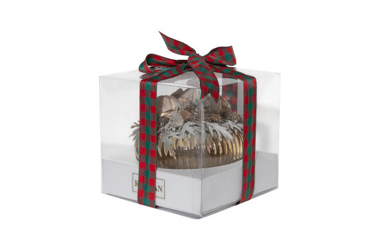 NARE KOKU ŞİŞESİ EKRU-GOLD 14X10 CM - 2