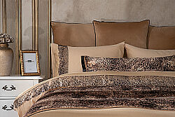 NEGALL ŞAL SET 90X250 5 PRC SİYAH-KAHVE - 3