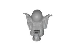 NEŞELİ BUDA ŞEMSİYE AYAĞI HYK1101 25x26x27 cm GRİ - 3