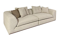 NEST DÖRTLÜ KOLTUK BEJ 110x280x65cm - 2