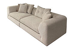 NEST DÖRTLÜ KOLTUK BEJ 110x280x65cm - 3