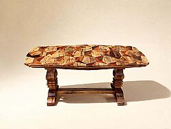NEW HEX YEMEK MASASI 90x180x78cm - YEMEK MASASI