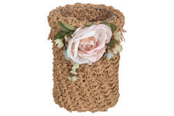 HOME SWEET HOME - NEW ROSE NATUREL KUCUK VAZO 15x20cm