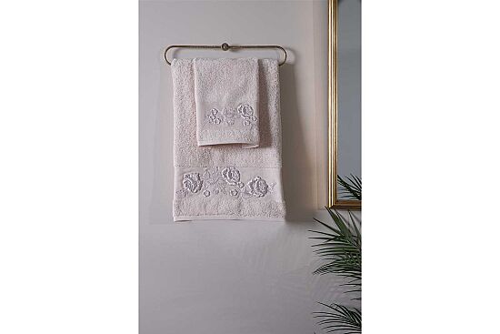 NINNA 50X90 CM HAVLU PUDRA - 6