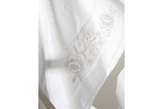 NİNNA İKİLİ BORNOZ SET KREM - 5