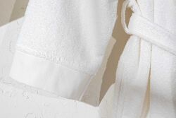 NİNNA İKİLİ BORNOZ SET KREM - 3