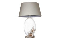 NORA ABAJUR BÜYÜK 44X64 CM KREM-GOLD - KERVAN