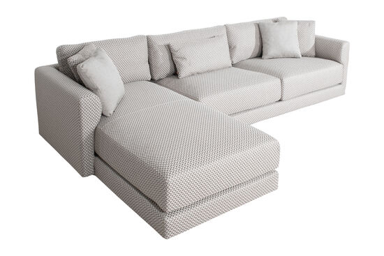 NORA KOSE KOLTUK BEJ-KAHVE 300-180x100x65cm (LIMA 02)