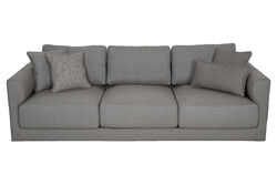 KERVAN - NORA UCLU KOLTUK KAHVE 240x100x65cm (JULIA 07-04)