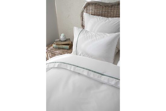 NUNA NEVRESİM TAKIMI 200X220 CK 6 PRC KREM-YEŞİL - 5