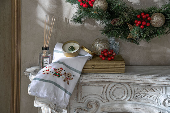 ODA KOKUSU/KURABİYE ÇOCUK HAVLU 50x75 cm KUTULU SET - 3