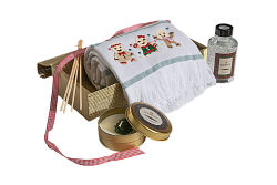 ODA KOKUSU/KURABİYE ÇOCUK HAVLU 50x75 cm KUTULU SET - 2