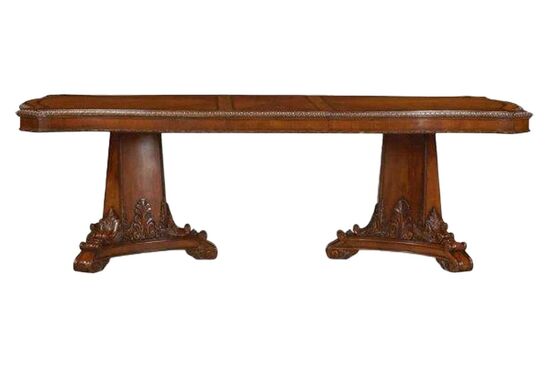 OLD WORLD MASA ACILIR DIKDORTGEN 117x194x(239)-(284)x76cm 43221-2606 - 1