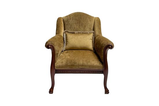 OLDWORLD TEKLİ KOLTUK KAHVE 85x97x105cm - 1