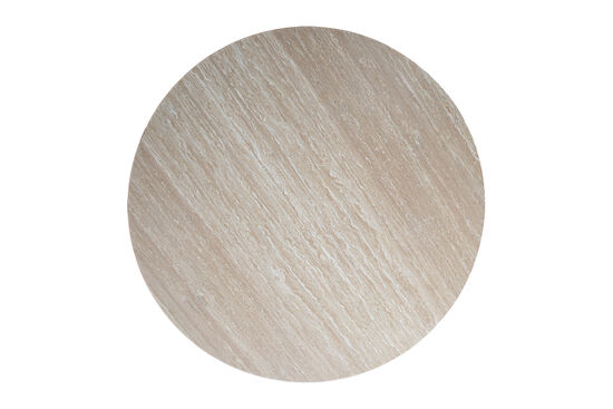 OLİVE YUVARLAK YEMEK MASASI BEJ MERMER 150x150x76cm DT239127_BGL - 2