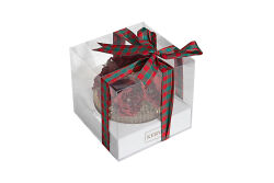 ORTANCALI KOKU ŞİŞESİ BORDO-GOLD 14X10 CM - 2