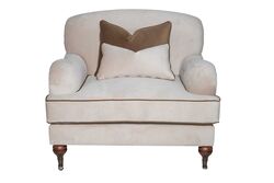 KOLTUK TEKLİ-BERJER - OXFORD TEKLİ KOLTUK KREM 95x100x85cm (LETTO 2604)