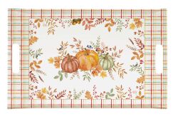 PA02 HARVNV Kulplu Tepsi 47 x 31 cm - KERVAN