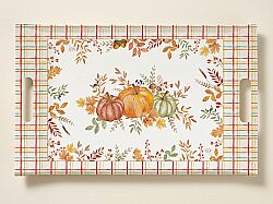 PA02 HARVNV Kulplu Tepsi 47 x 31 cm - KERVAN