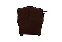 PALERMO TEKLİ KOLTUK DERİ KAHVE 87x84x82cm 1042B-1D B218 - 7