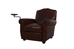 PALERMO TEKLİ KOLTUK DERİ KAHVE 87x84x82cm 1042B-1D B218 - 5