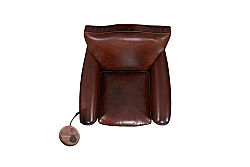 PALERMO TEKLİ KOLTUK DERİ KAHVE 87x84x82cm 1042B-1D B218 - 6