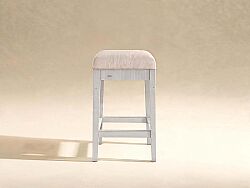PALİSADE PUF BEYAZ 34x43x65cm 273318-2917GL - 2