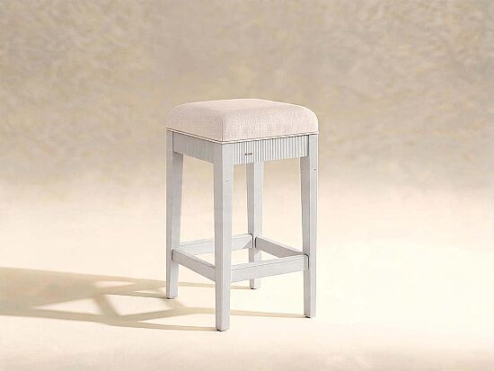 PALİSADE PUF BEYAZ 34x43x65cm 273318-2917GL - 1