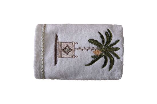 PALM 30X50 CM HAVLU KREM - 1