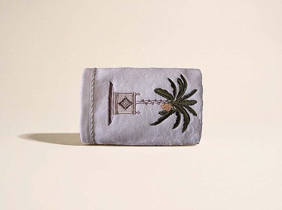PALM 30X50 CM HAVLU KREM - 2