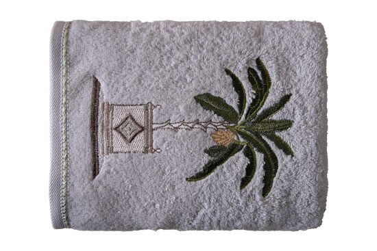 PALM 50X90 CM HAVLU ACIK BEJ - 1