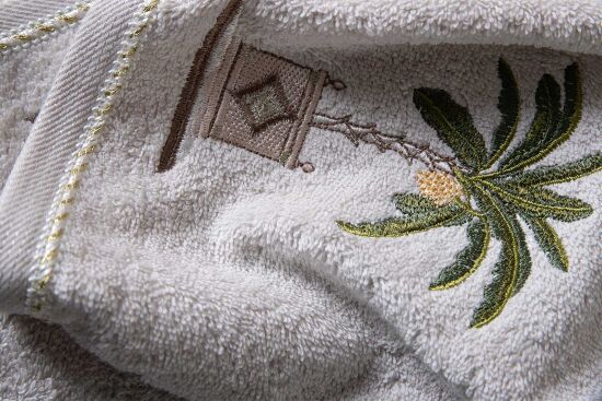 PALM 50X90 CM HAVLU ACIK BEJ - 2