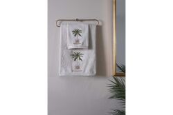 PALM 50X90 CM HAVLU ACIK BEJ - 6