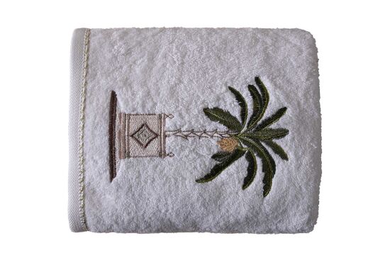 PALM 50X90 CM HAVLU KREM - 1