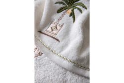 PALM 50X90 CM HAVLU KREM - 2