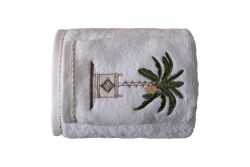PALM 50X90 CM HAVLU KREM - 4