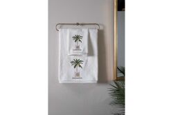 PALM 50X90 CM HAVLU KREM - 6