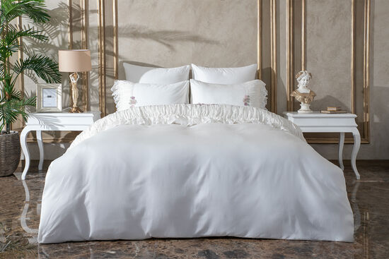 PALMIRA NEVRESIM TAKIMI BEYAZ 200x220cm 6 PRC - 1