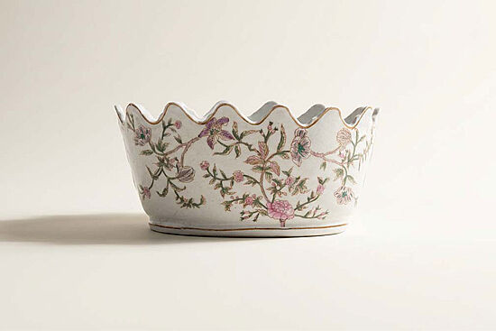 PALMIRA OVAL SAKSI 27.5X20X14 CM CF119 - 1