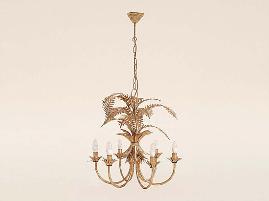 PALMIYE 6 KOLLU AVIZE 68x68x65cm - 1