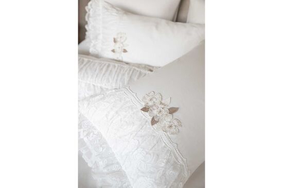 PALORİS NEVRESİM TAKIMI 200X220 CK 6 PRC ECRU