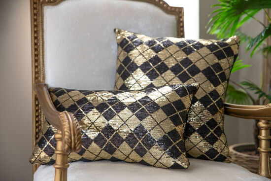 PAYENSA KIRLENT 45x45 SİYAH-GOLD - 3