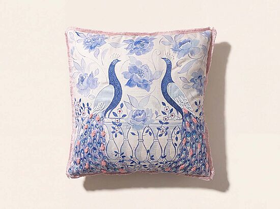 PEACOCK-1 KIRLENT (AC1085) MAVİ 50x50cm - 1