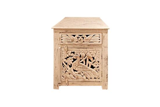 PEACOCK KOMODİN BEYAZ 41x51x61cm TK-13201-TK-13160-TK-012501-MH-TK-193 - 1